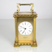 Chiming bell driven Phaeton by Acctim carriage clock 120mm x 85mm - clock requires a service //