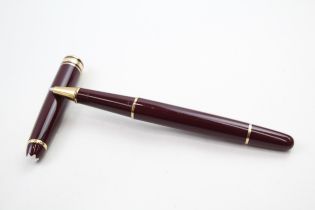 MONTBLANC Meisterstuck Burgundy Cased Rollerball Pen WRITING - DD132029 - WRITING In previously