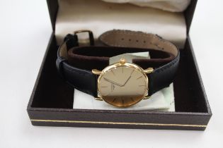 Men's Longines Gold Tone Dress Style WRISTWATCH Hand-Wind WORKING - Men's Longines Gold Tone Dress