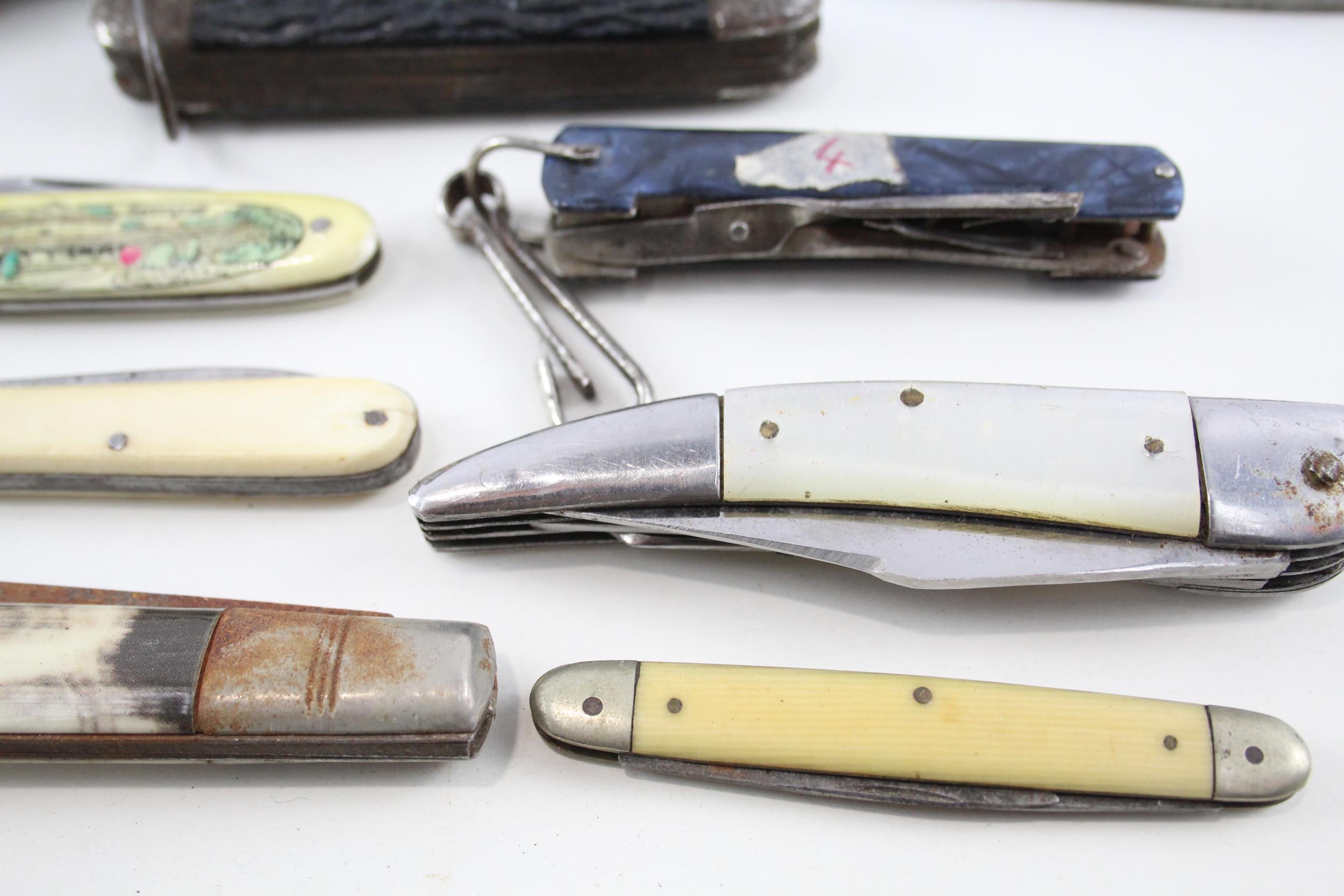 15 x Vintage Assorted Pocket KNIVES - 15 x Vintage Assorted Pocket KNIVES In Vintage condition signs - Image 3 of 7