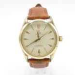 Tudor by Rolex Oyster Thin gents vintage gold tone wristwatch handwind 21 jewels working Tudor