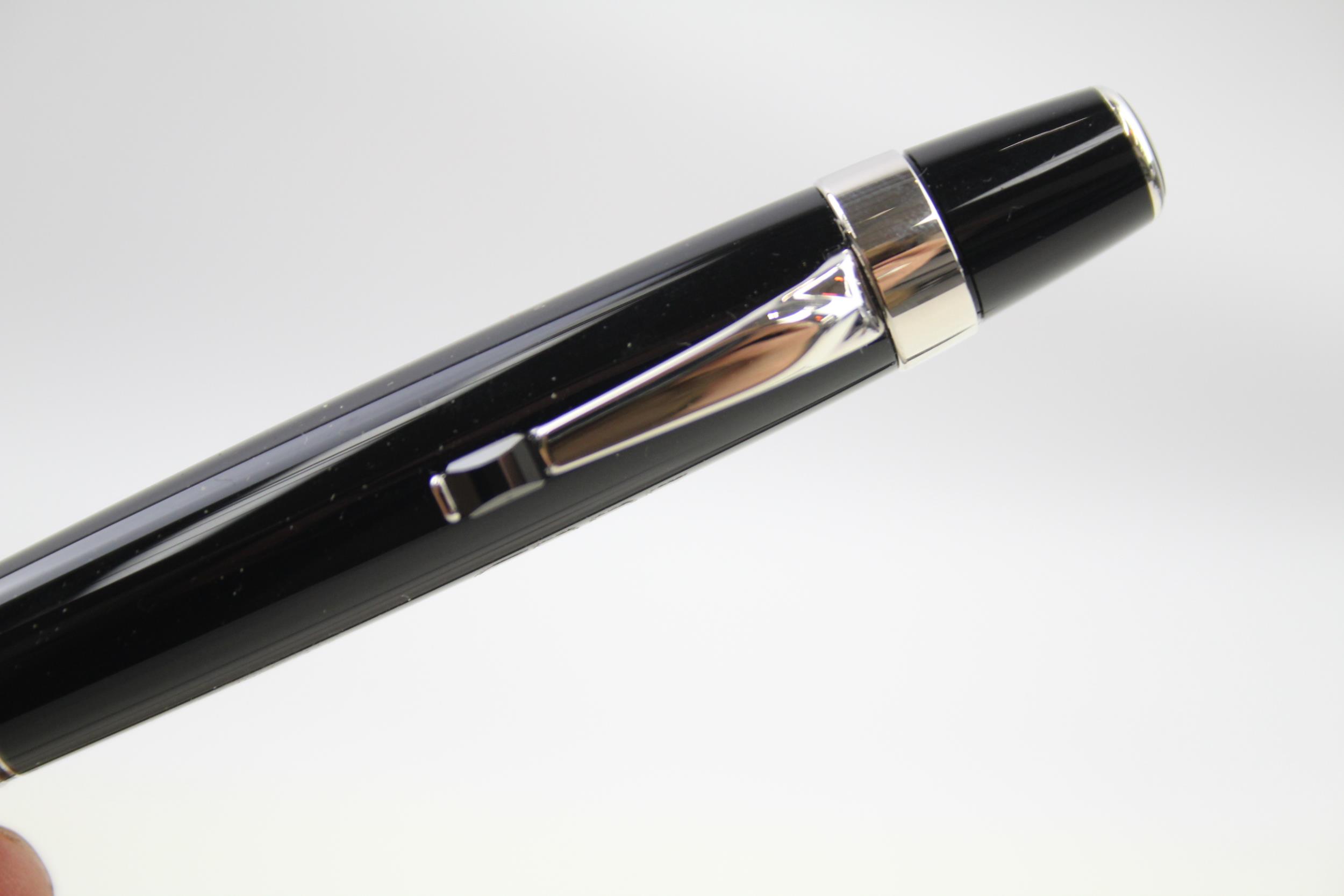 MONTBLANC Boheme Black Ballpoint Pen / Biro WRITING Original Box - w/ Personal Engraving WRITING - Image 8 of 9