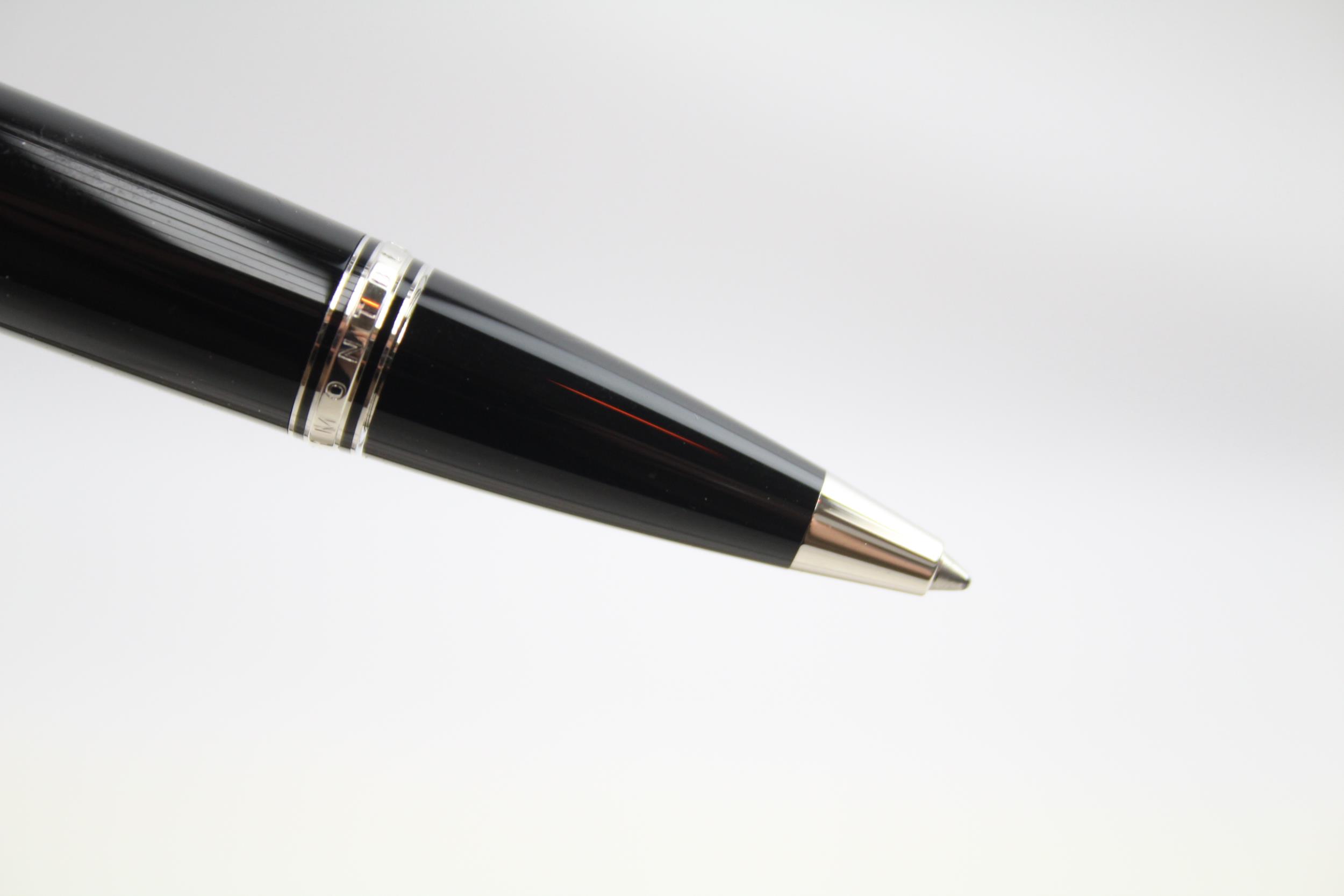 MONTBLANC Boheme Black Ballpoint Pen / Biro WRITING Original Box - w/ Personal Engraving WRITING - Image 9 of 9