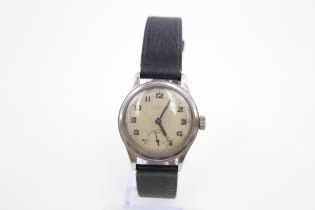 Omega Field Style Vintage WRISTWATCH Hand-Wind WORKING - Omega Field Style Vintage WRISTWATCH