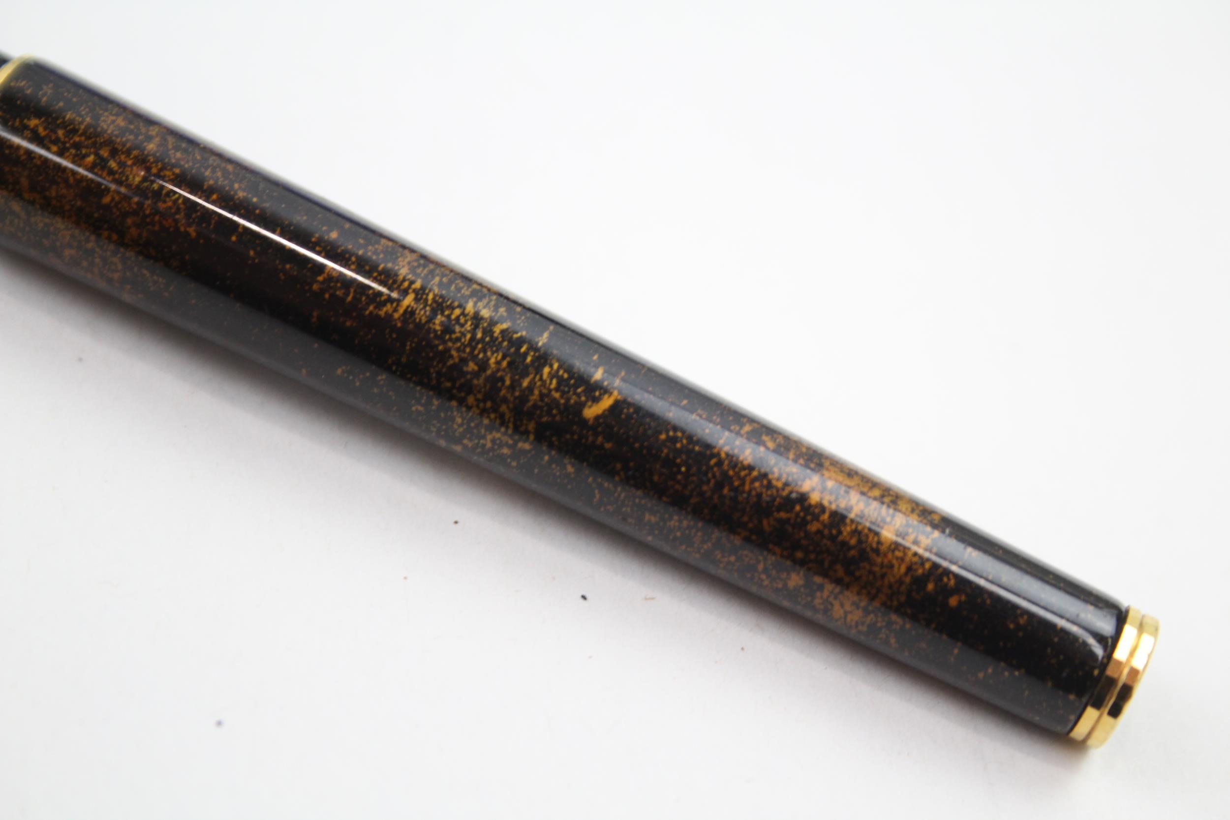 Vintage PARKER 75 Brown Lacquer Fountain Pen w/ 14ct Gold Nib WRITING - Dip Tested & WRITING In - Image 3 of 6