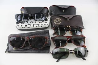 Rayban Sunglasses / Glasses Inc Cases x 5 - In previously owned condition Signs of use & wear Please