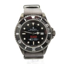 Rolex Pro Hunter No.74/100 from 2007 Seadweller 16600. Very rare military watch. Fully serviced