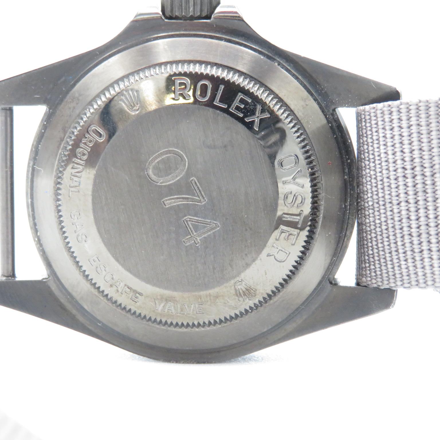 Rolex Pro Hunter No.74/100 from 2007 Seadweller 16600. Very rare military watch. Fully serviced - Image 8 of 8