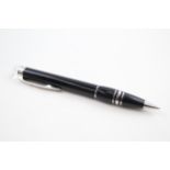 Montblanc Starwalker Propelling Pencil Black Casing Chrome Banding - w/ Personal Engraving to Cap