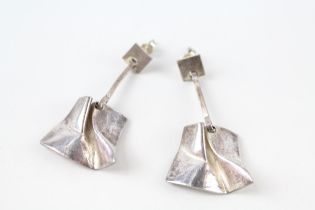 A pair of mid century earrings by Lapponia Bjorn (18g)