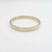 Solid opening bangle HM 925 silver 41g