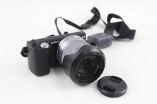 Sony Nex-5c Mirrorless Digital Camera Working w/ Sony 18-55mm F/3.5-5.6 OSS - Sony Nex-5c Mirrorless