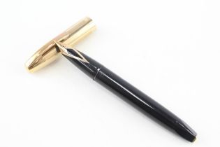 Chalk Marked SHEAFFERF PFM Pen For Men Black Fountain Pen 14ct Nib WRITING - Dip Tested & WRITING In