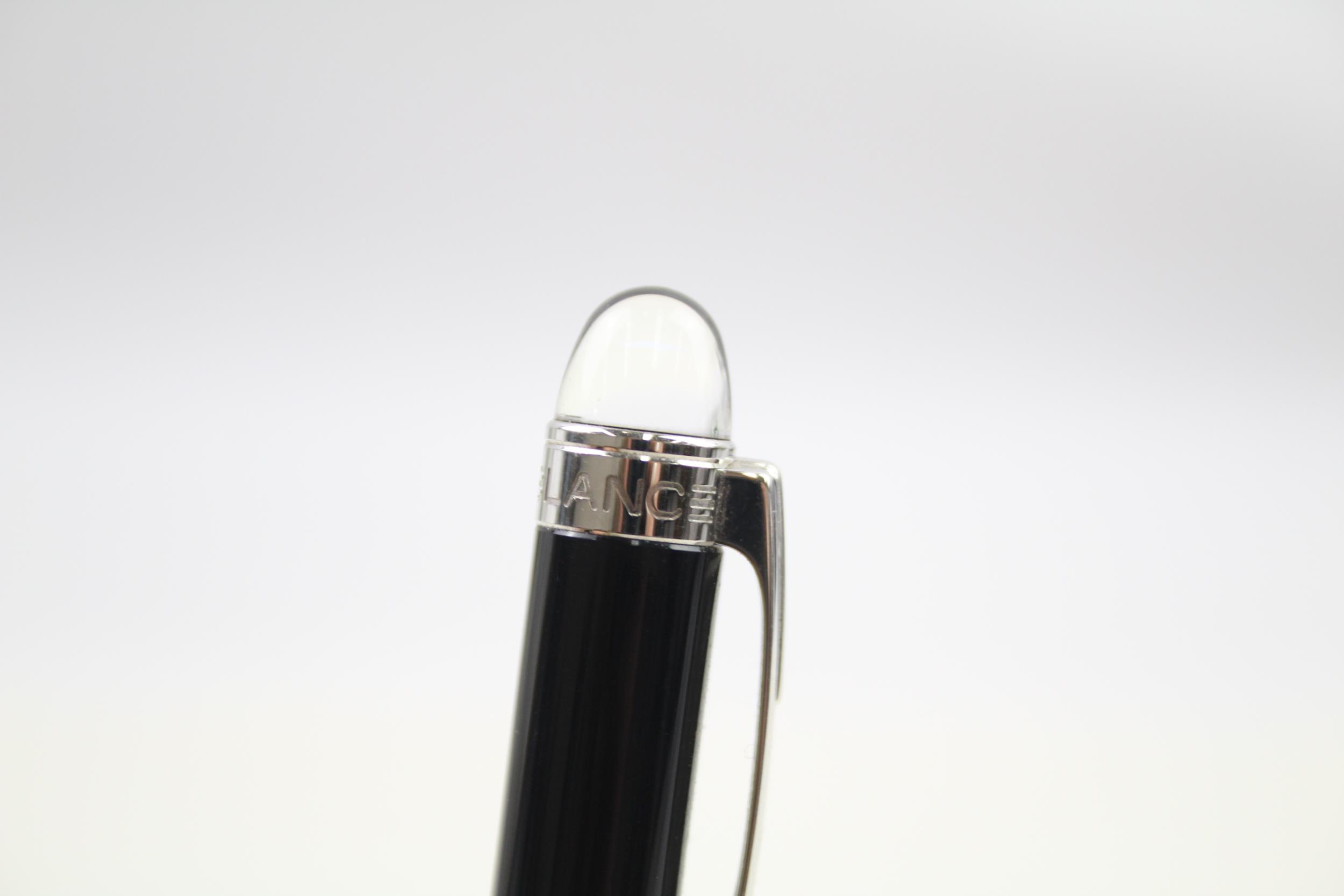 Montblanc Starwalker Propelling Pencil Black Casing Chrome Banding - w/ Personal Engraving to Cap - Image 8 of 9