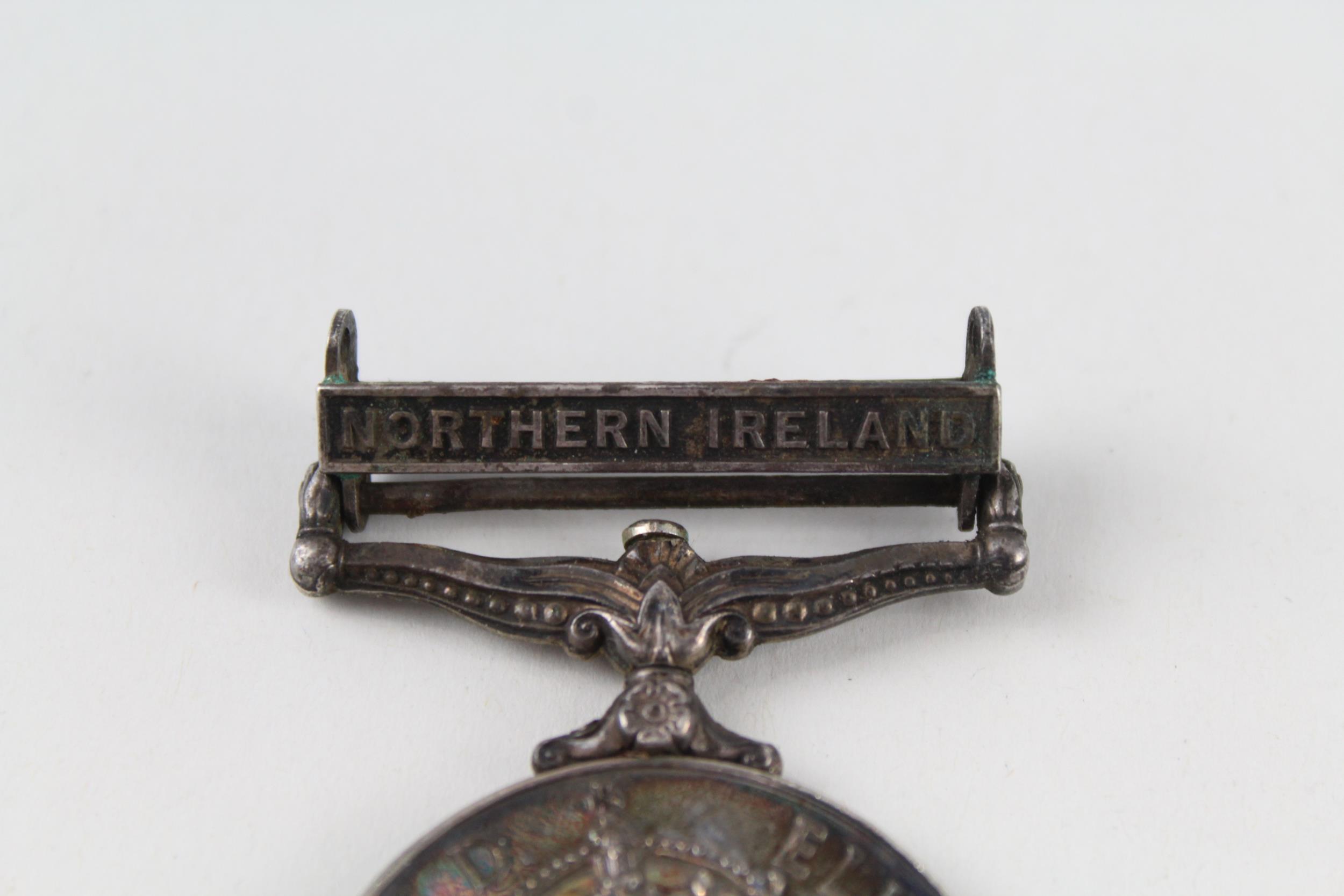 ERII C.S.M Northern Ireland, Named - ERII C.S.M Northern Ireland, Named 24131728 L/Cpl. I.A. Webster - Image 2 of 6