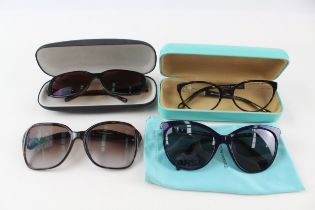 4 x Designer Prescription Glasses Inc Cased, Tiffany & Co, Chanel Etc - Items are in previously