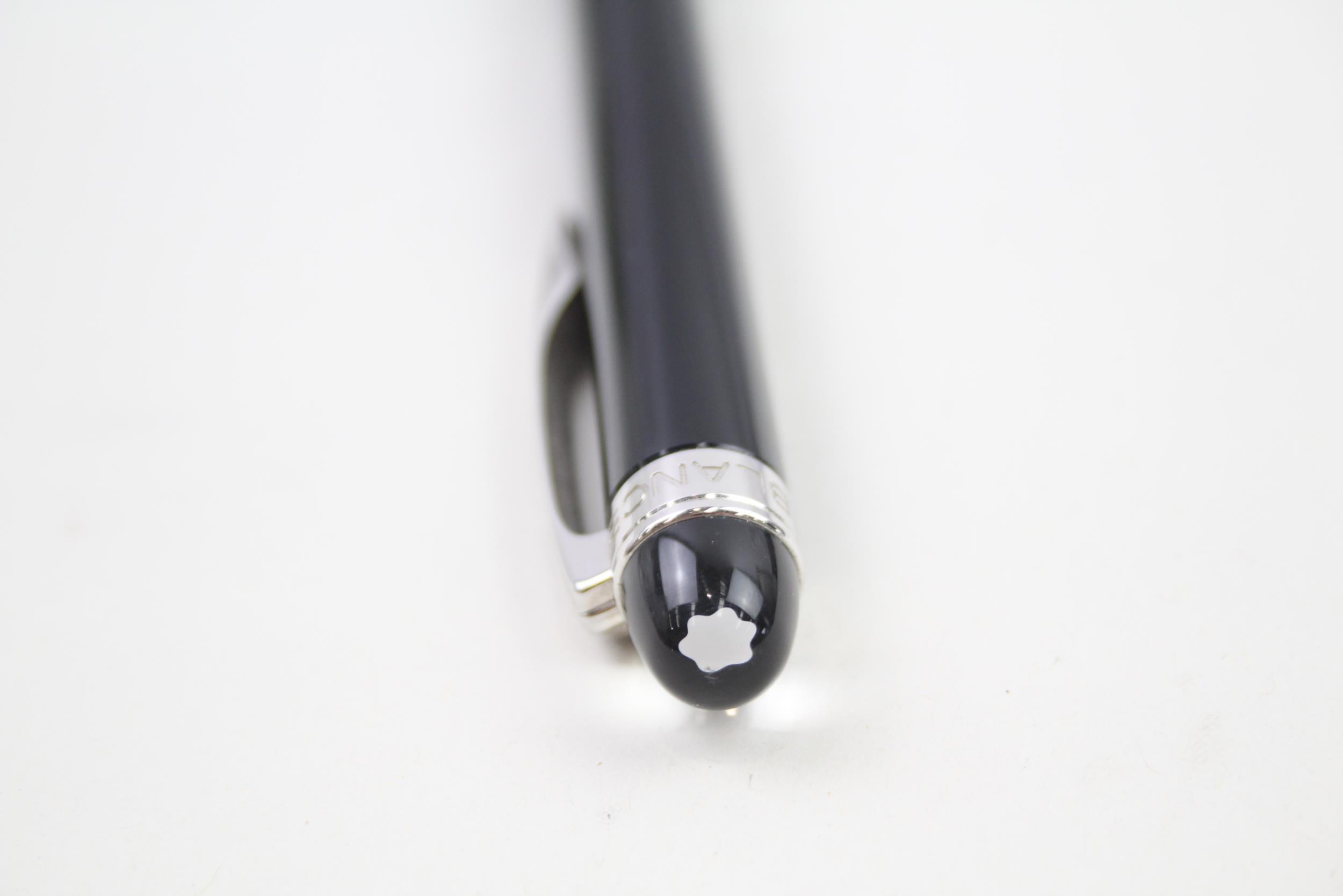 Montblanc Starwalker Propelling Pencil Black Casing Chrome Banding - w/ Personal Engraving to Cap - Image 9 of 9