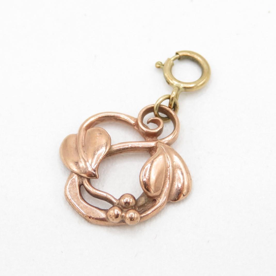 9ct rose welsh gold clogau tree of life charm (0.9g)