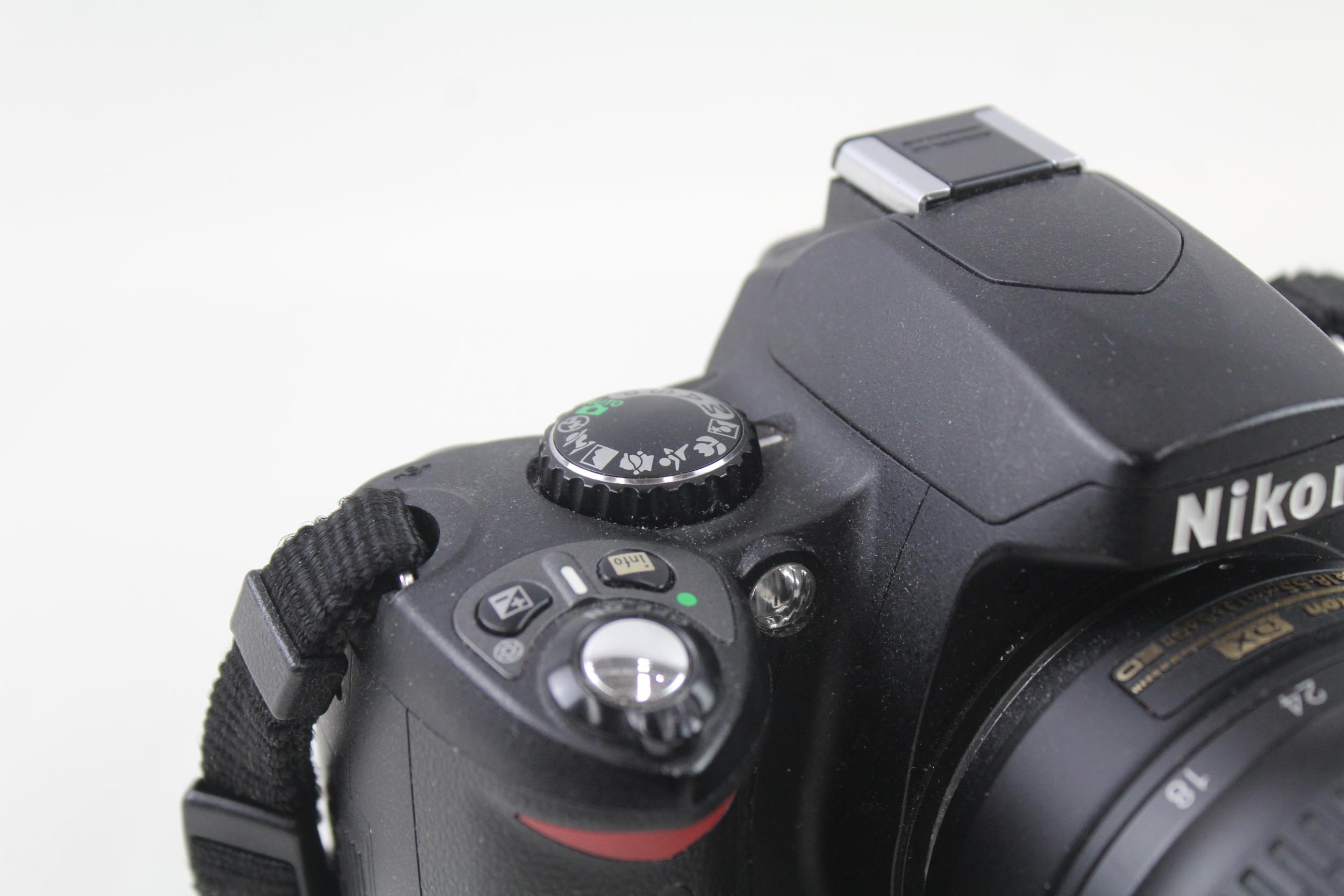 Nikon D40 DSLR Digital Camera Working w/ Nikon AF Nikkor 18-55mm F/3.5-5.6 - Nikon D40 DSLR - Image 5 of 7