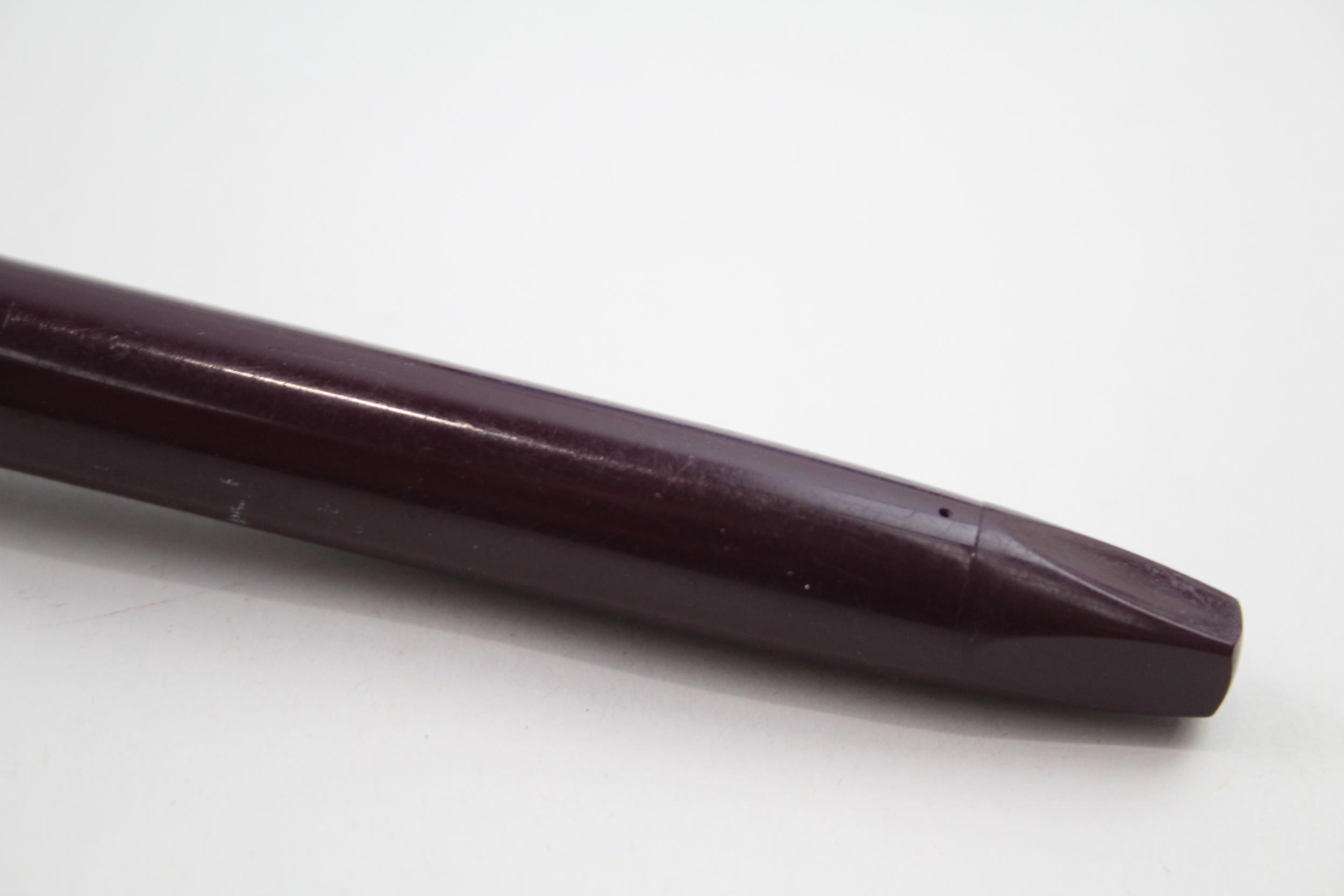 Vintage SHEAFFERF PFM Pen For Men Burgundy Fountain Pen w/ 14ct Nib WRITING - Dip Tested & WRITING - Image 3 of 7