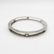 Fully HM 925 maker AGR silver bangle 28g