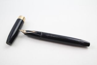 Chalk Marked SHEAFFERF PFM Pen For Men Black Fountain Pen 14ct Nib WRITING - Dip Tested & WRITING In