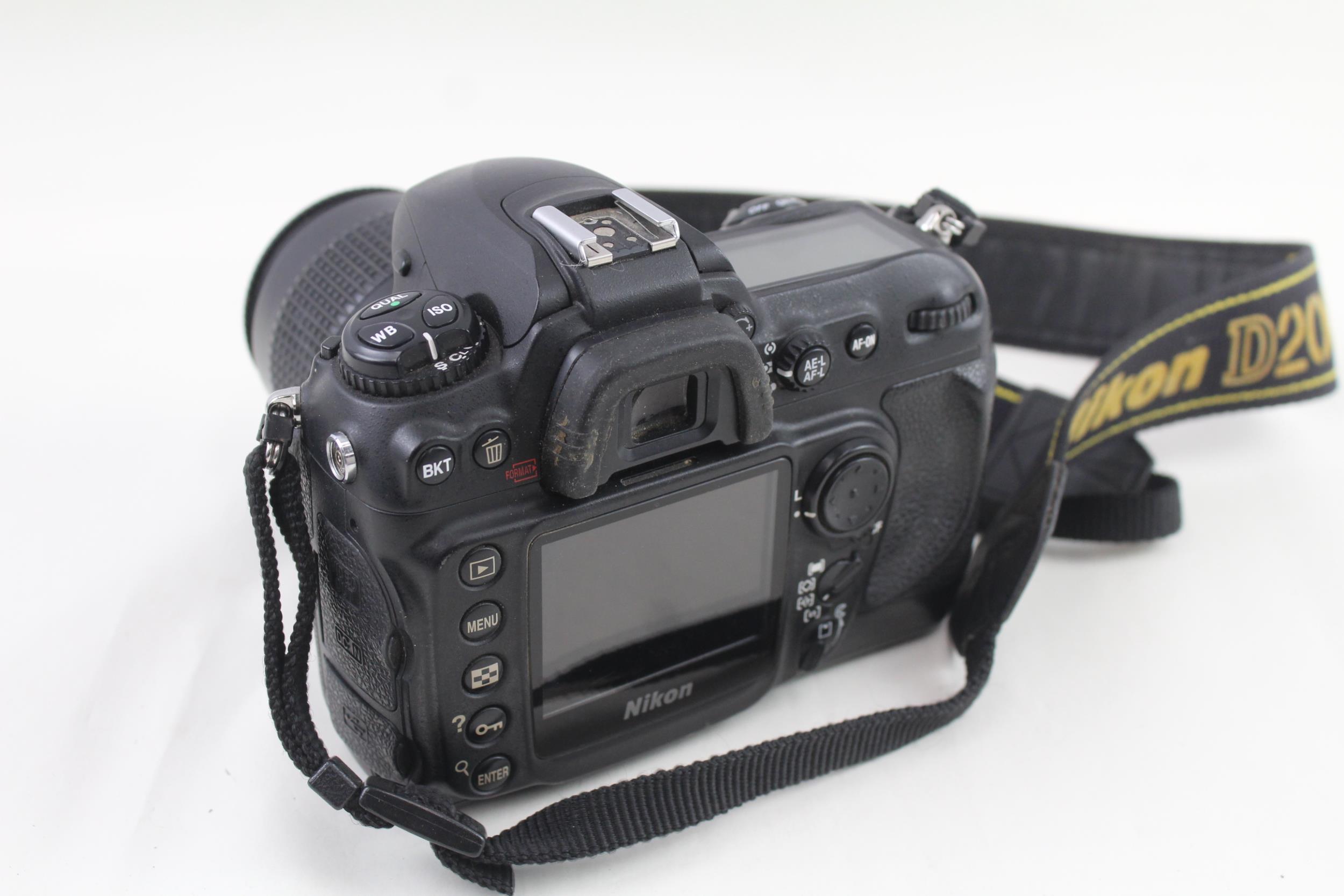 Nikon D200 DSLR Digital Camera Working w/ Nikon AF Nikkor 35-80mm F/4-5.6 D - Nikon D200 DSLR - Image 5 of 7