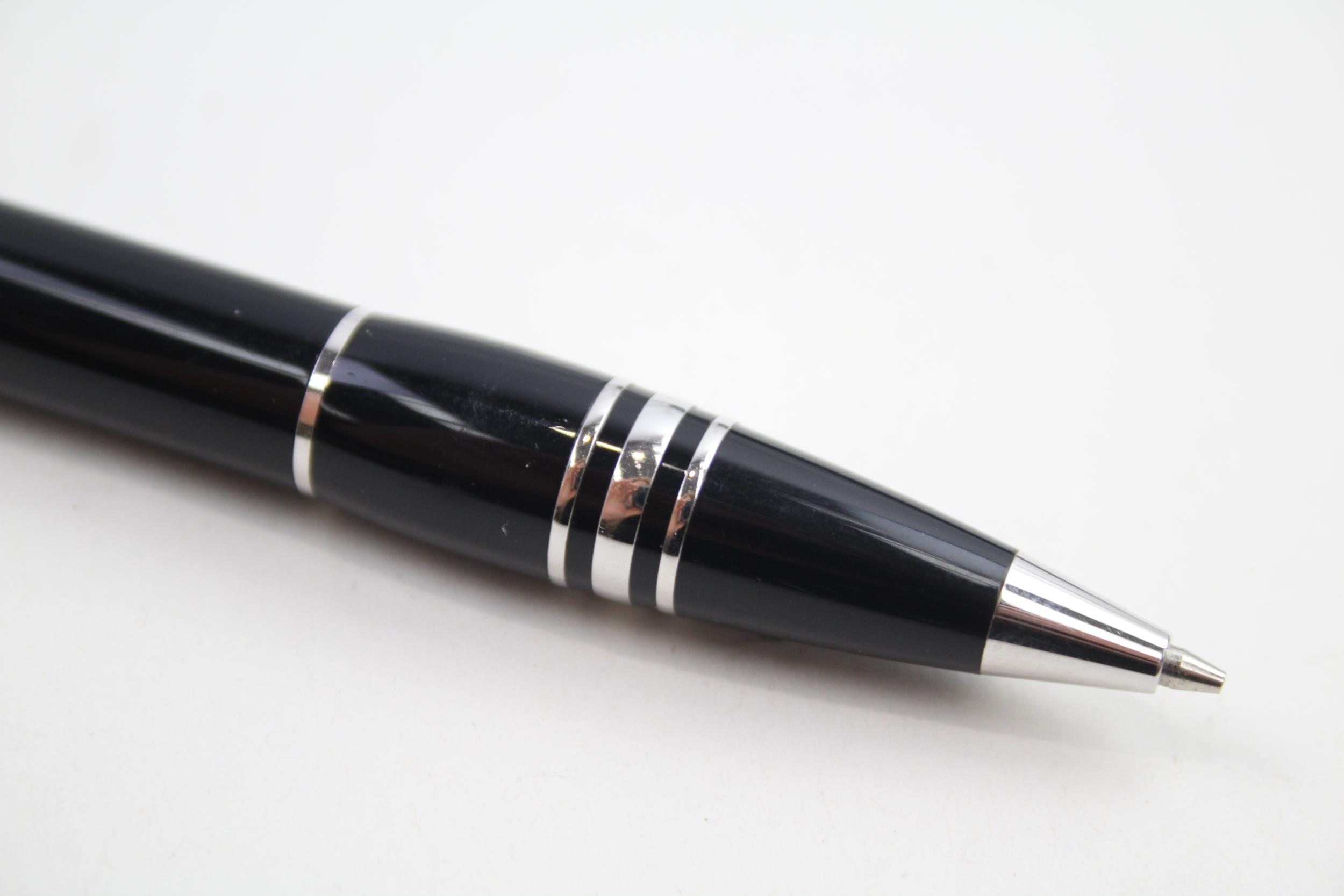 Montblanc Starwalker Propelling Pencil Black Casing Chrome Banding - w/ Personal Engraving to Cap - Image 3 of 9