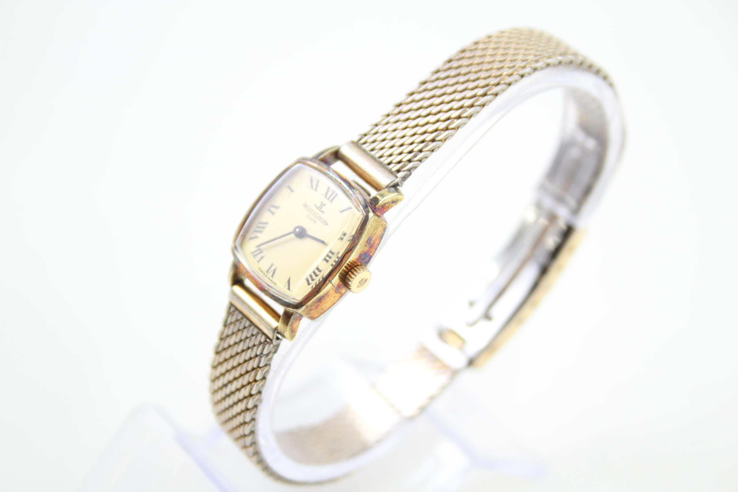 Jaeger Le-Coultre Club Gold Tone WRISTWATCH Hand-Wind WORKING - Women's Jager Le-Coultre Gold Tone - Image 3 of 5
