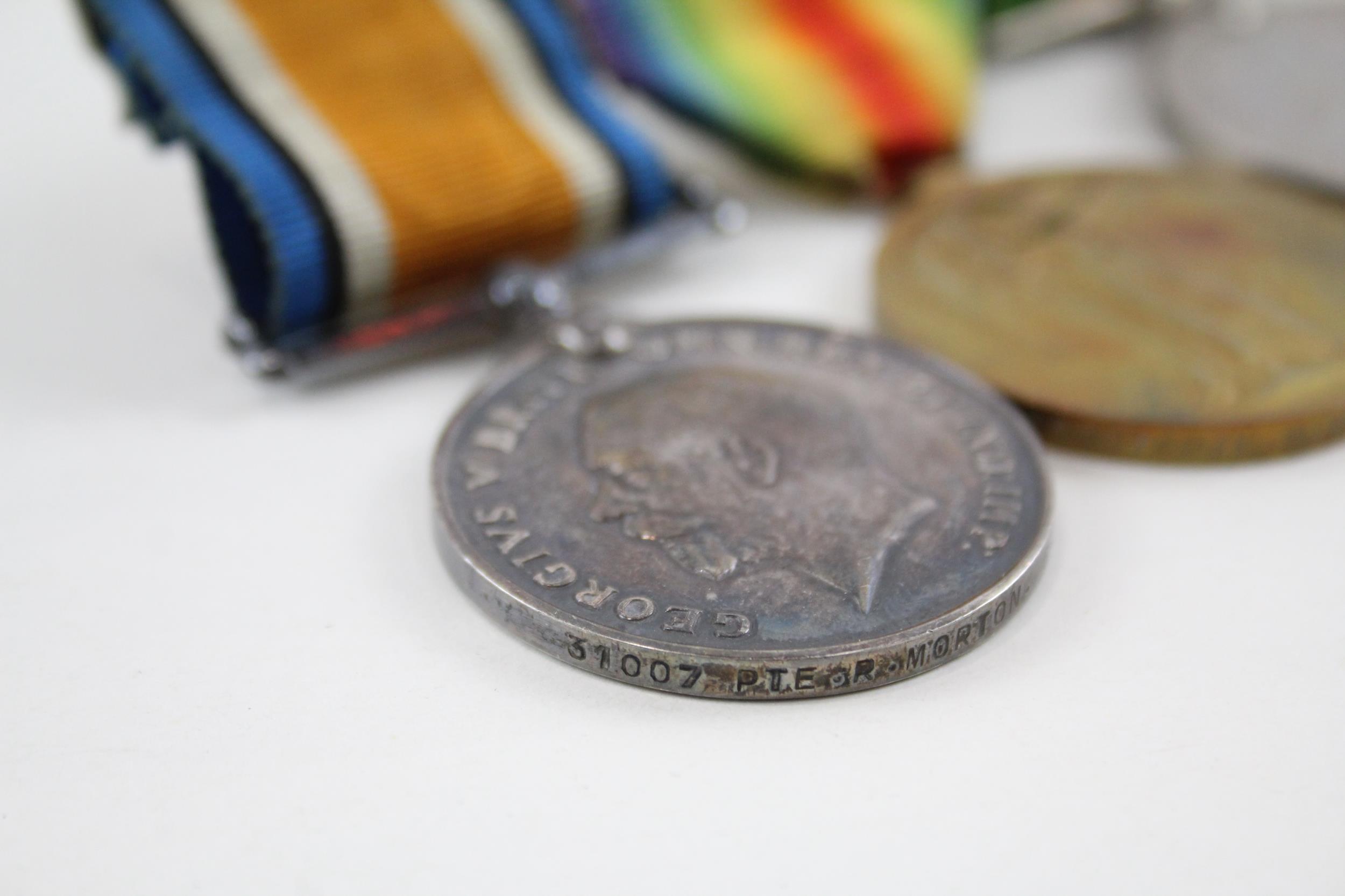 WW1 WW2 Mounted Medal Group, Silver Ware Badge etc. - WW1 - WW2 Mounted Medal Group and Silver War - Image 5 of 7