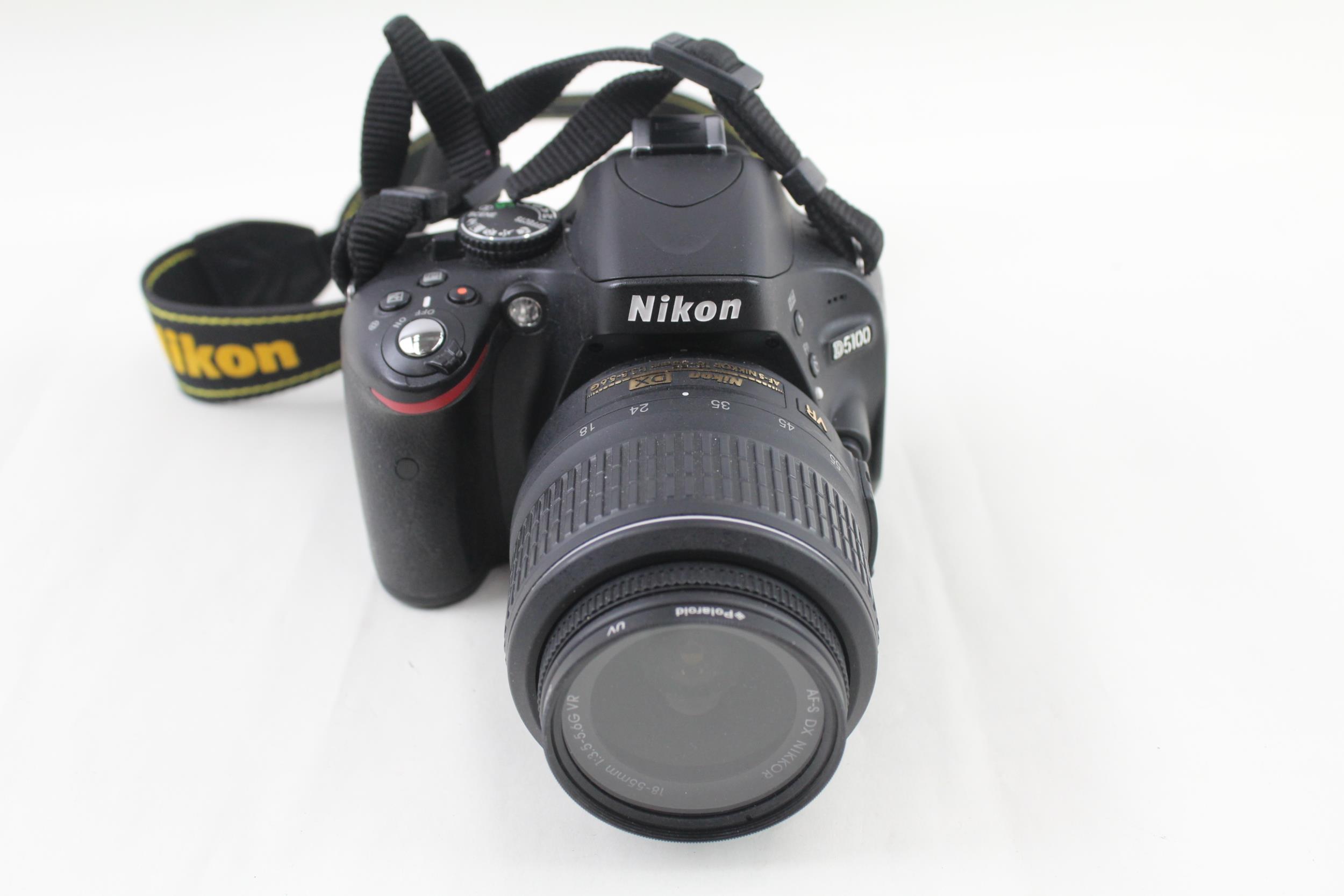 Nikon D5100 DSLR Digital Camera Working w/ Nikon AF Nikkor 18-55mm - Nikon D5100 DSLR Digital Camera - Image 2 of 6