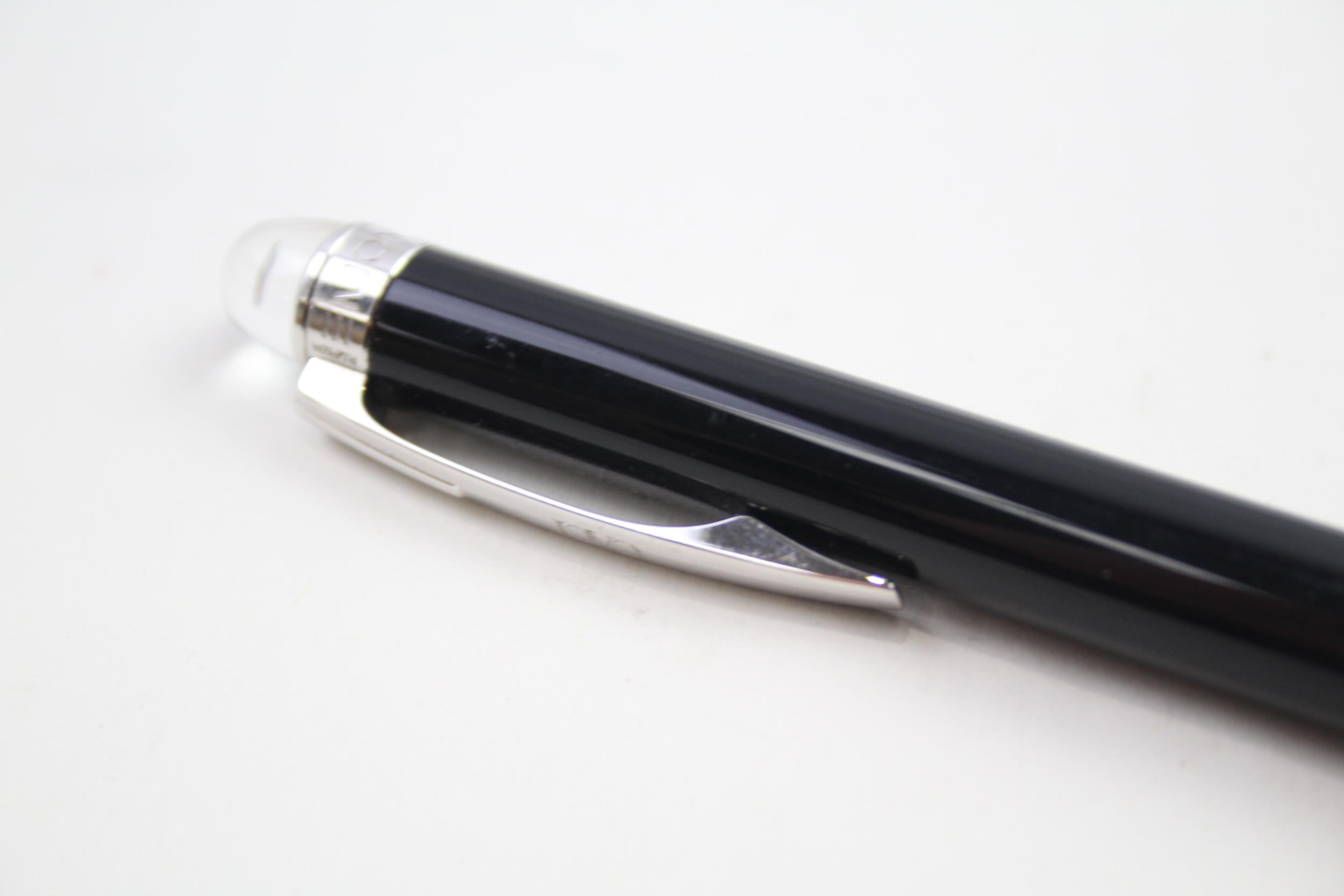 Montblanc Starwalker Propelling Pencil Black Casing Chrome Banding - w/ Personal Engraving to Cap - Image 2 of 9