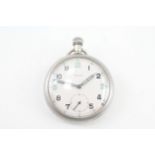 Men's Record GSTP WW2 POCKET WATCH Hand-Wind WORKING - Men's Record GSTP WW2 Military Issues