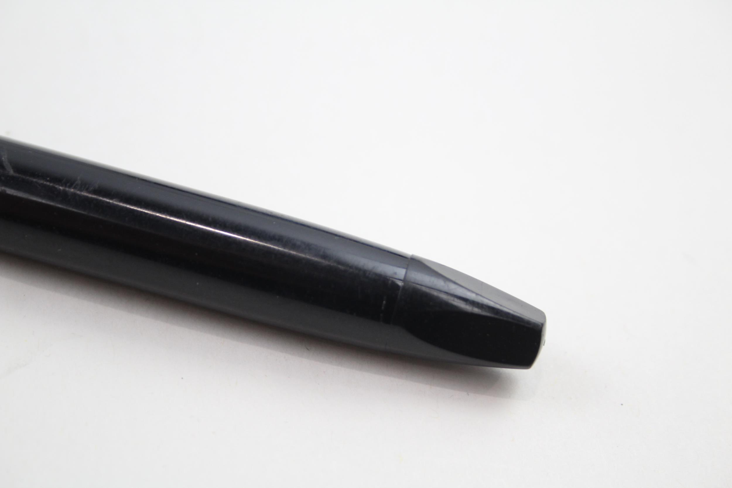 Chalk Marked SHEAFFERF PFM Pen For Men Black Fountain Pen 14ct Nib WRITING - Dip Tested & WRITING In - Image 3 of 9