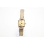Jaeger Le-Coultre Club Gold Tone WRISTWATCH Hand-Wind WORKING - Women's Jager Le-Coultre Gold Tone