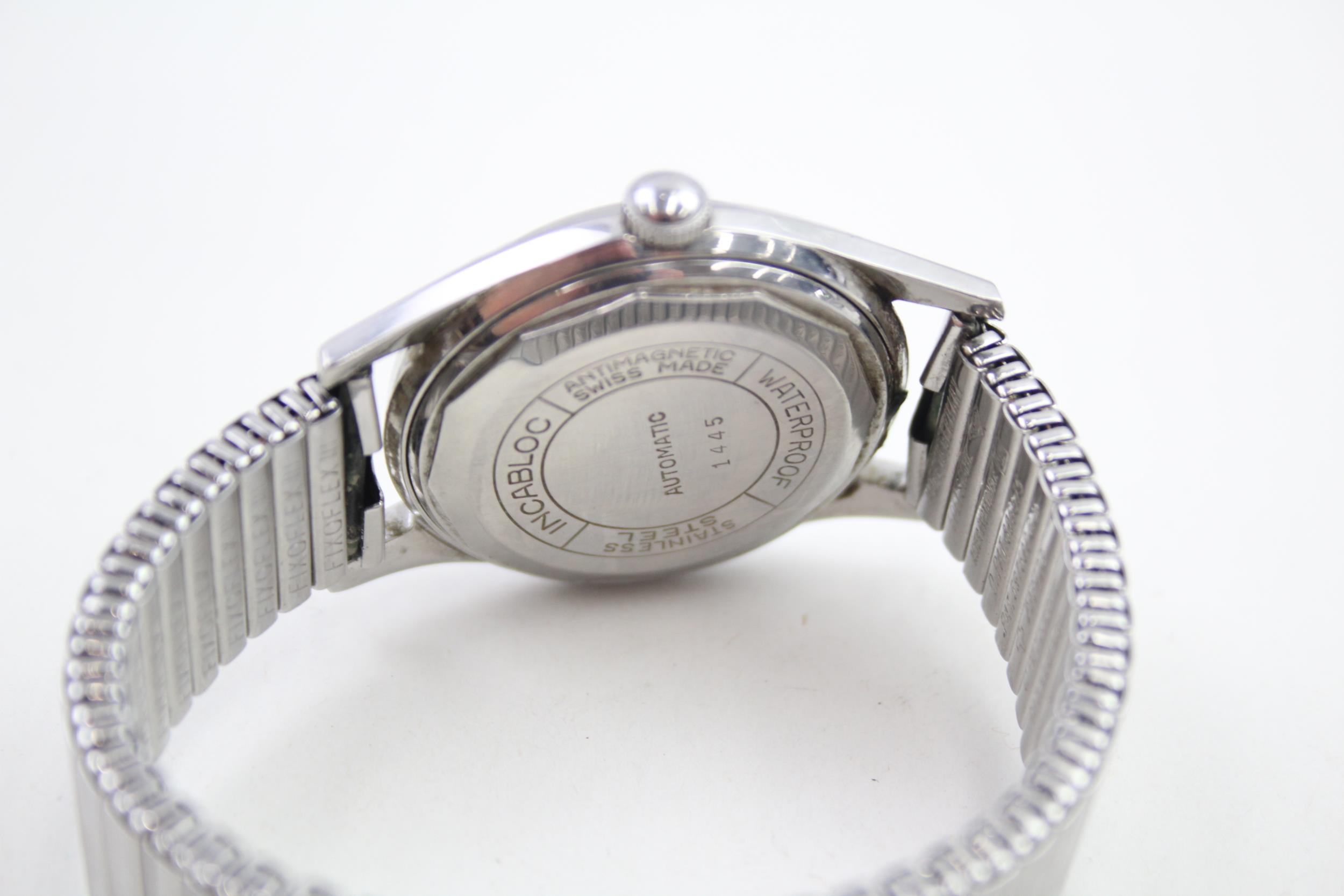 Timor Vintage Stainless Steel WRISTWATCH Automatic WORKING - Timor Vintage Stainless Steel - Image 6 of 6