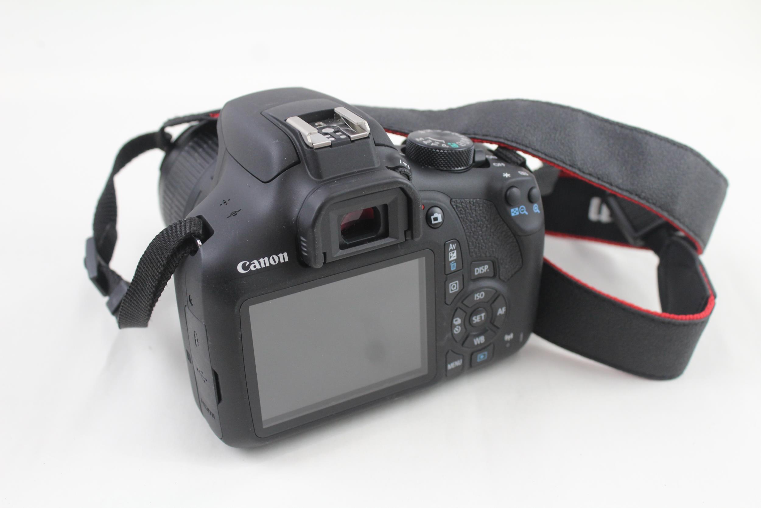 Canon EOS 1300D DSLR Digital Camera Working w/ Canon EF-S 18-55mm F/3.5-5.6 III - Canon EOS 1300D - Image 6 of 6