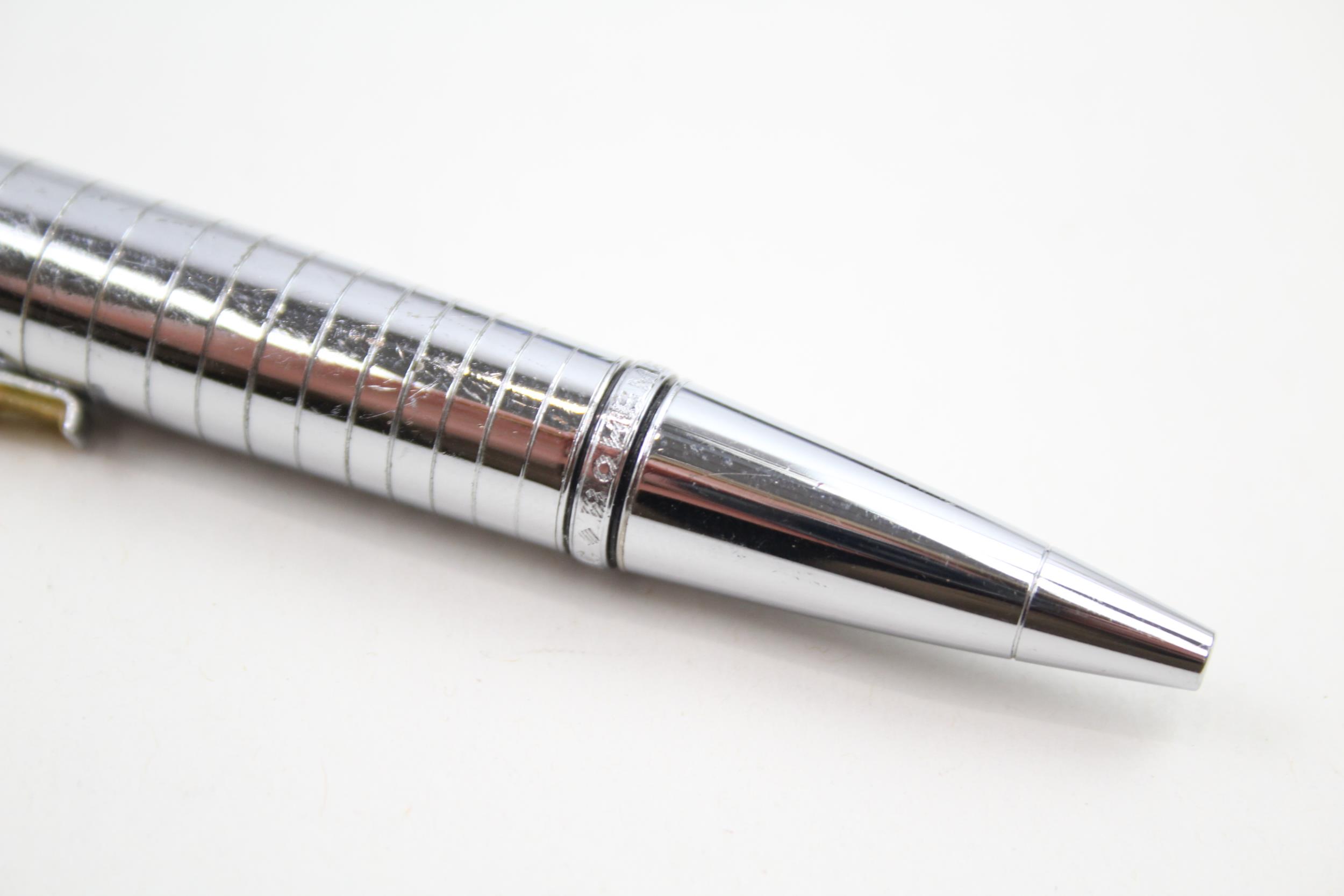 MONTBLANC Boheme Chrome Cased Ballpoint Pen / Biro - IYHT3508 - UNTESTED In previously owned - Image 3 of 5