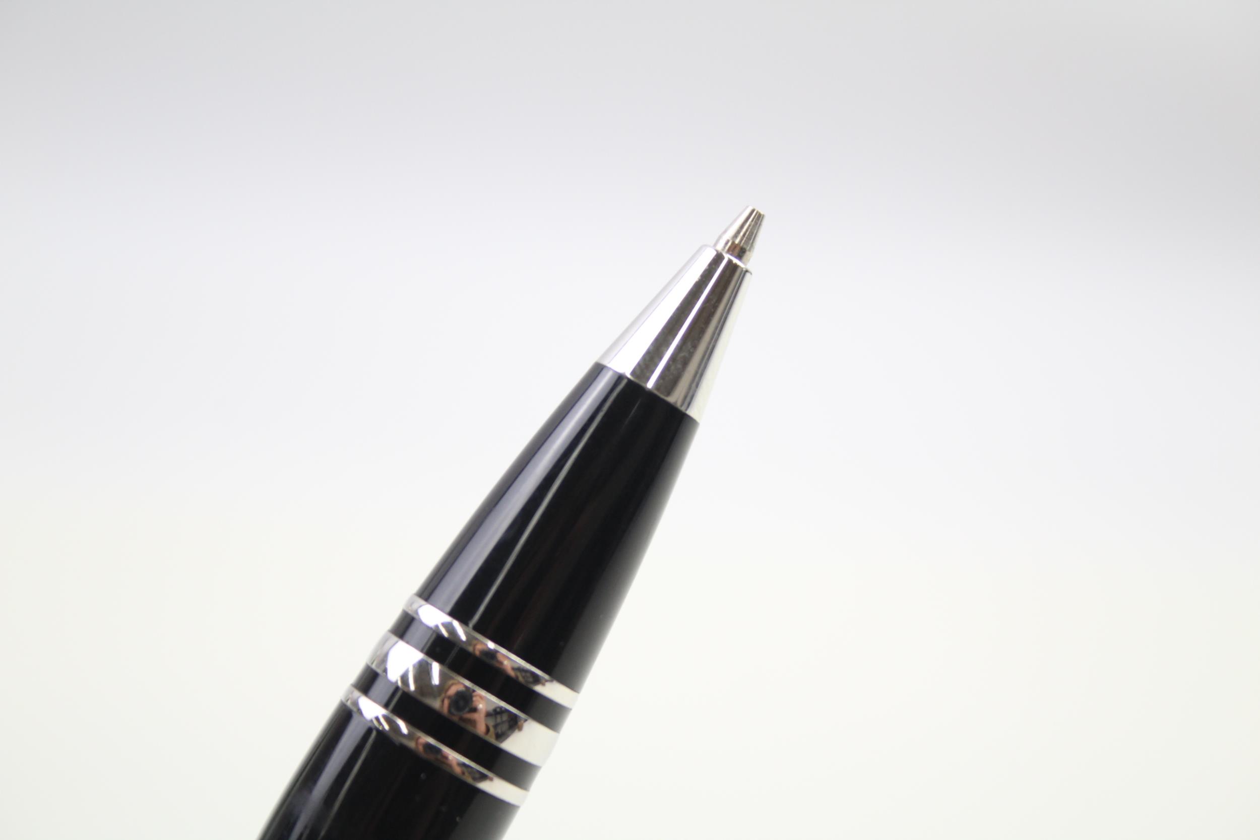 Montblanc Starwalker Propelling Pencil Black Casing Chrome Banding - w/ Personal Engraving to Cap - Image 4 of 9