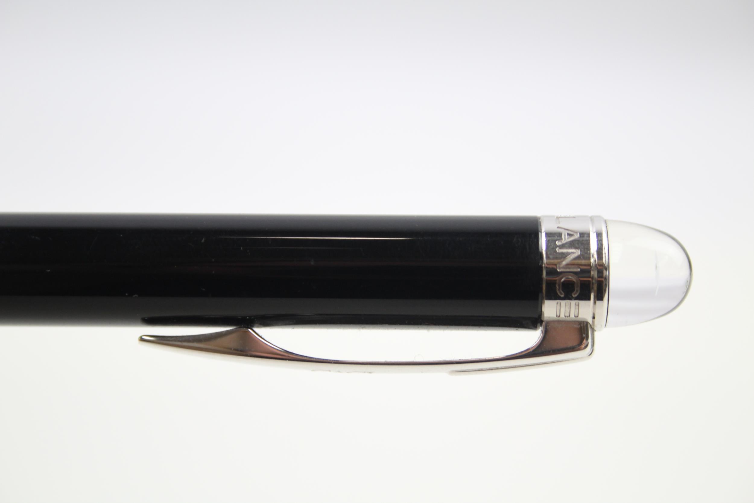Montblanc Starwalker Propelling Pencil Black Casing Chrome Banding - w/ Personal Engraving to Cap - Image 6 of 9