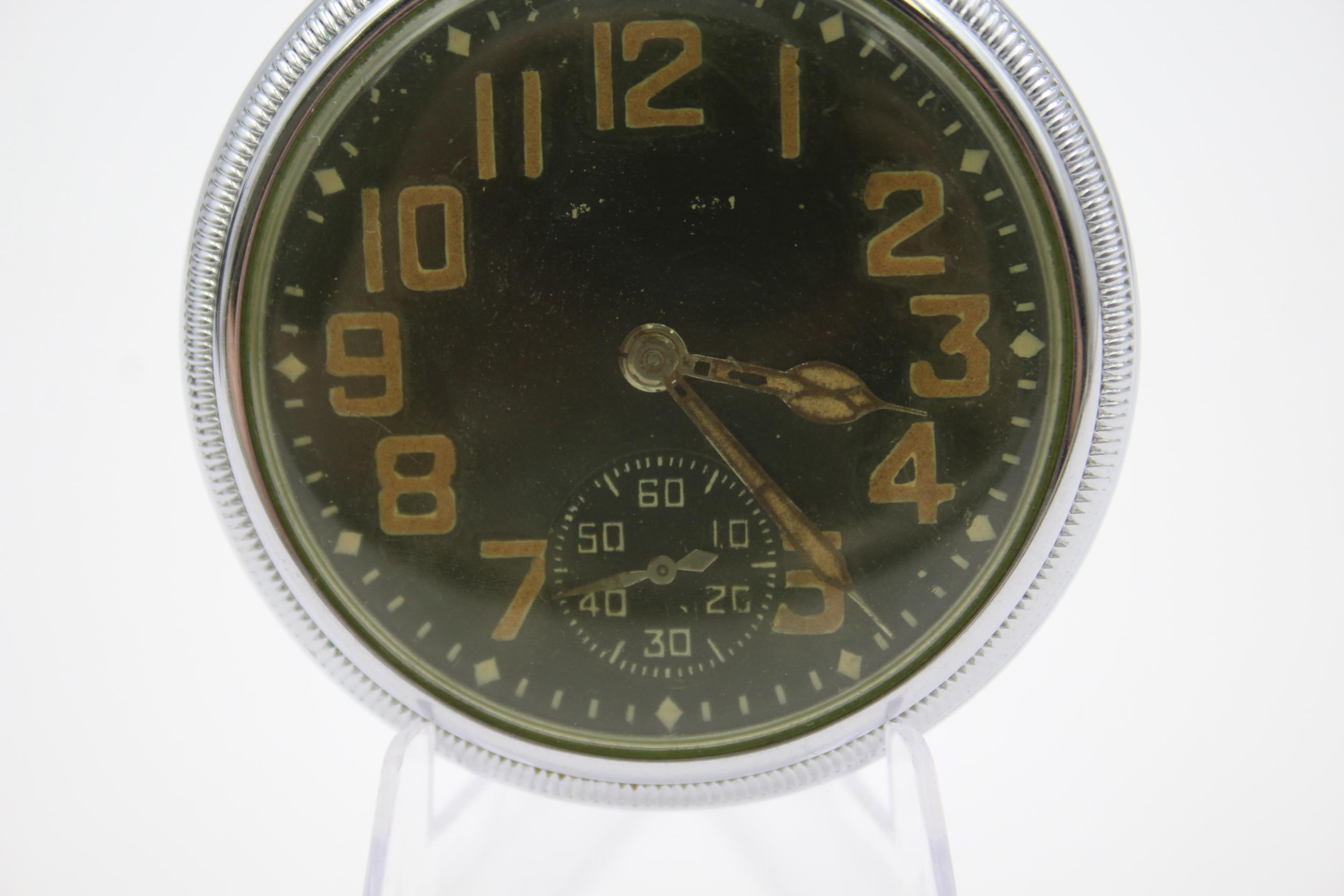 WALTHAM 16S Gents Military WWII Pocket Watch Hand-wind WORKING - WALTHAM 16S Gents Military WWII - Image 3 of 4