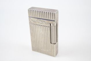 S.T DUPONT Paris Silver Plated Cigarette Lighter - 4FKI2JB (136g) - UNTESTED In previously owned