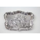 Edwardian Hallmarked 1902 London Sterling Silver Cherub Pin / Trinket Dish (55g) - Maker -