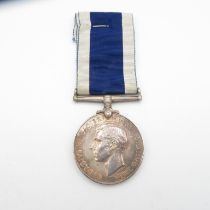 GV 1 Navy Long Service medal Part erased RM B 3 HG Draper ???? -