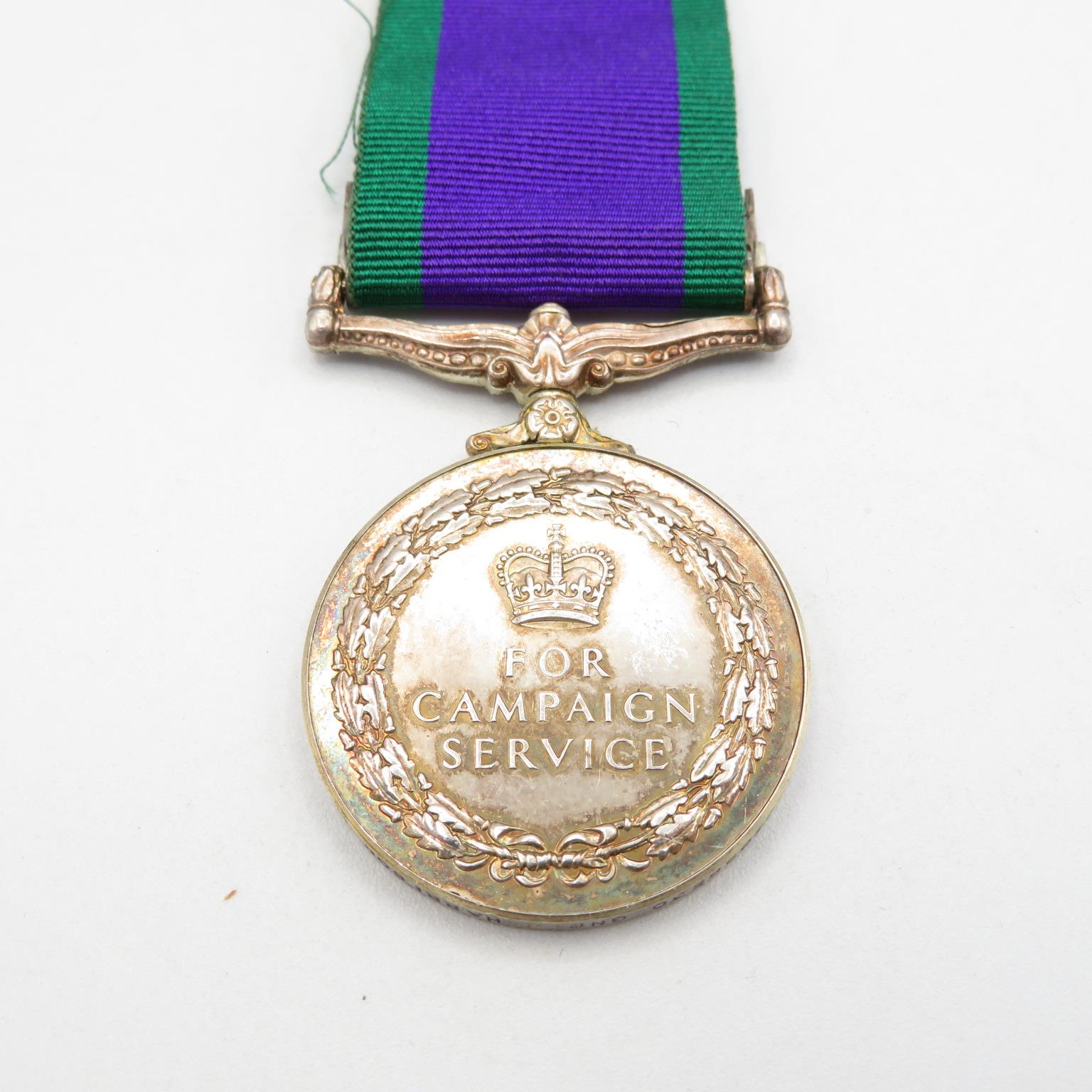 ERII medal pair inc. C.S.M. Northern Ireland and UN C.S.M. named 225098530 Gnr R Harrison RA - - Bild 5 aus 7
