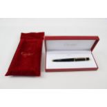 CARTIER Diabolo De Cartier Black Lacquer Ballpoint Pen / Biro Original Box - UNTESTED Serial -