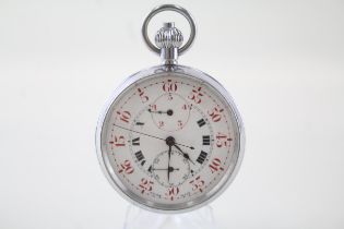 Vintage Up Down Chronograph Stop Watch Hand-wind WORKING - Vintage Up Down Chronograph Stop Watch