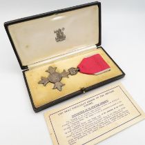 Boxed Civil MBE in Royal Mint box GRS S. Yorks -
