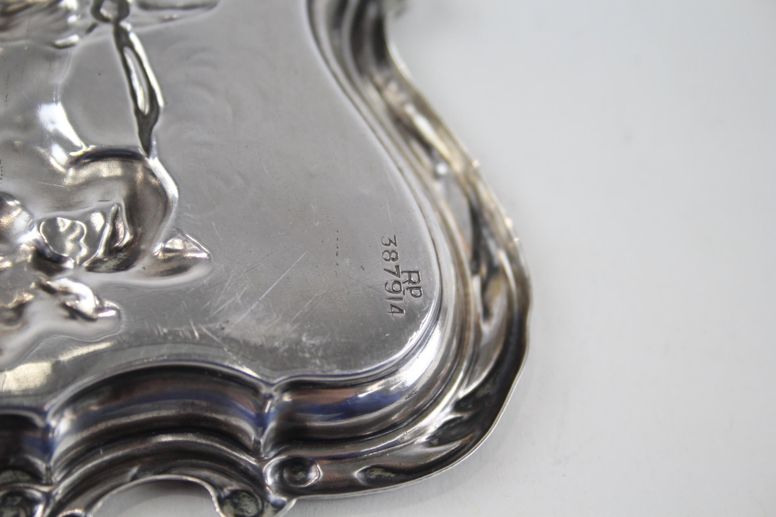 Edwardian Hallmarked 1902 London Sterling Silver Cherub Pin / Trinket Dish (55g) - Maker - - Image 8 of 8