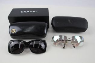 Sunglasses Designer Glasses Inc Chanel Etc x 2 - Items are in previously owned condition Signs of